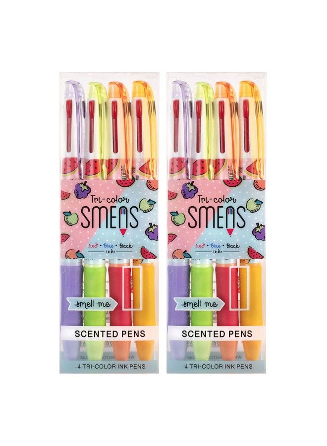 Scentco Tricolor Smens (2 Pack) Scented Pens 4 Count - Image 2