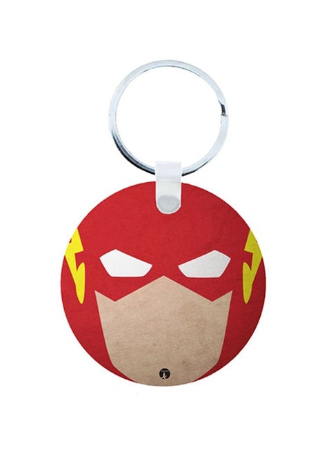 Flash Wooden Keychain