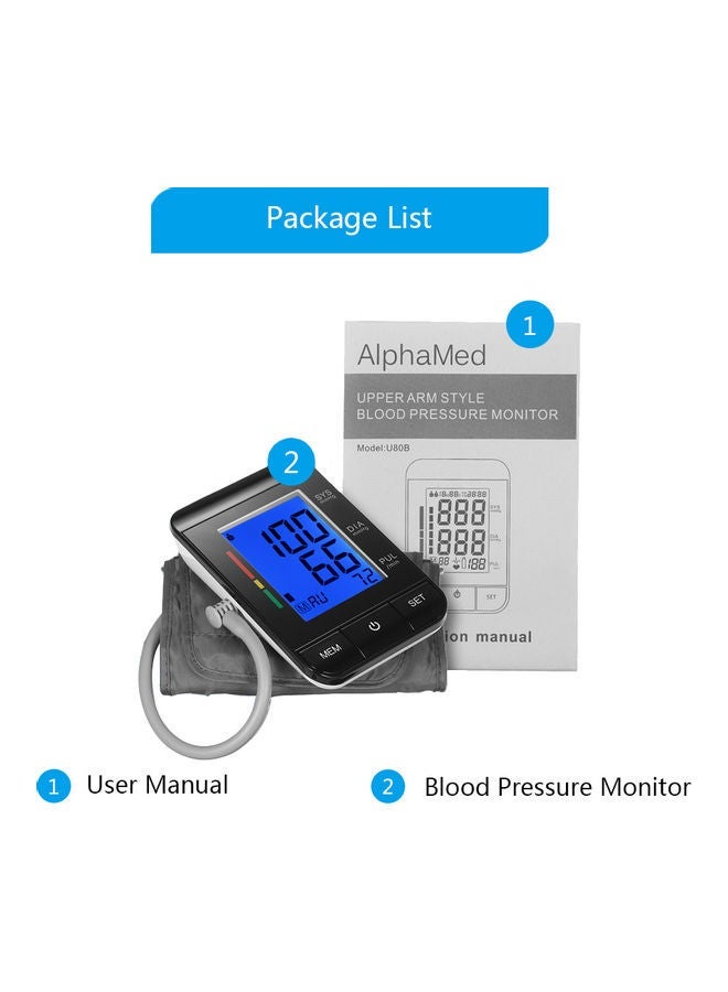 NIBEMINENT Digital Sphygmomanometer With LCD Monitor - Image 4