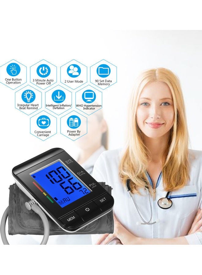 NIBEMINENT Digital Sphygmomanometer With LCD Monitor - Image 2
