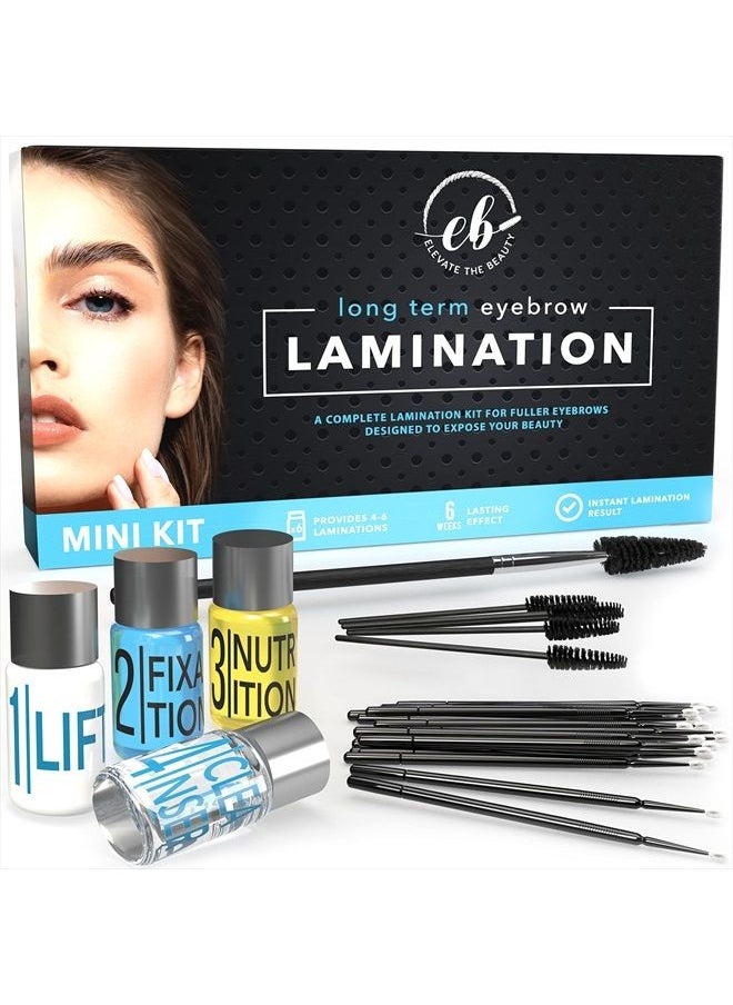 Elevate the Beauty - Eye Brow Lamination Kit Professional - Complete DIY Brow Lamination Kit at Home - Brow Perm Lamination Kit - Easy to Use – Instant Long-Lasting Results by Elevate the Beauty - Image 1