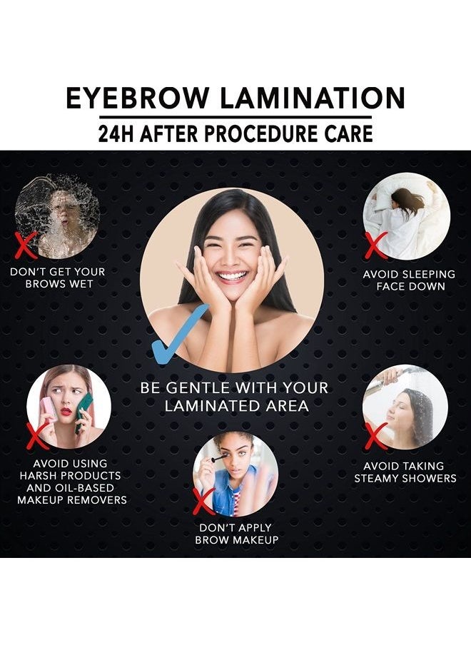 Elevate the Beauty - Eye Brow Lamination Kit Professional - Complete DIY Brow Lamination Kit at Home - Brow Perm Lamination Kit - Easy to Use – Instant Long-Lasting Results by Elevate the Beauty - Image 1