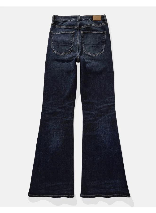 American Eagle AE Next Level Super High-Waisted Flare Jean