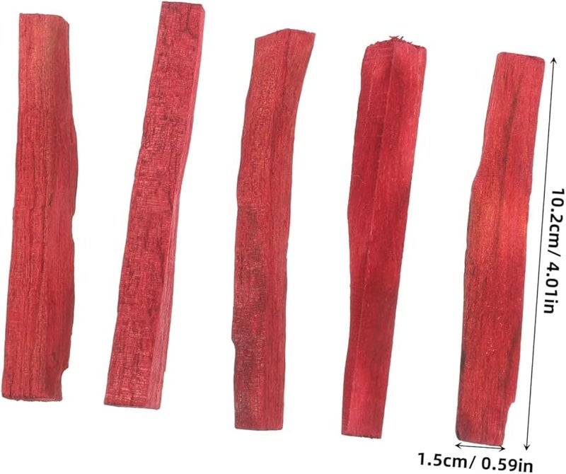 5 قطع من أعواد البخور سانتو خشب مقدس محصود بري لتطهير الهواء والتأمل والشفاء والممارسات الروحية - Image 3