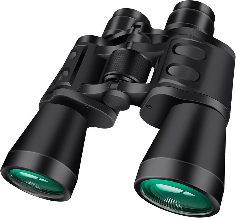 ETZIN منظار احترافي 20x50 1000 متر بعيد المدى بزاوية واسعة مقاوم للماء HD منشور FMC عدسة تركيز 20 X تكبير زوم دوربين لمراقبة الطيور والمشي لمسافات طويلة والرياضات والمعالم السياحية. - Image 1