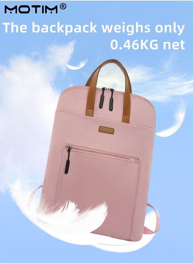 Motim - Laptop Backpack for 13.3 Inch Laptop Women Travel Computer Backpack Business Travel Professional Work College Bag Aesthetic for Suitcase Handle Casual Daypack Backpacks - Image 1