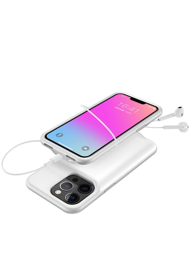 Raxoom 7000mAh Battery Case Cover Rechargeable Extended Power Bank Wireless for iPhone 13 Pro Max - Image 4