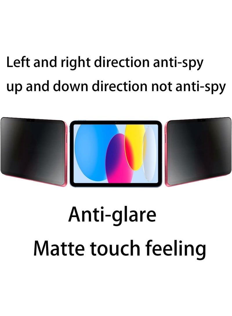 MUNTAQI Matte Ceramic Screen Protector for iPad 10th/11th Generation 2022 – Anti-Glare, Scratch Resistant, Paper-Like Writing Experience, Bubble-Free Installation, Anti-Fingerprint Film for iPad 10.9" - Image 5