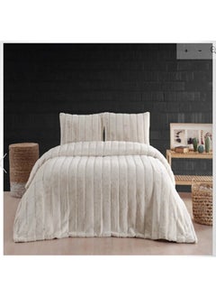 MERINOS Luxe Beige Double Bedspread Set 