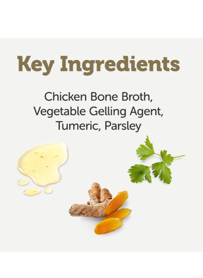 آبلاوس طعام الكلاب الرطب من أبلوز تيست توبرز، مرق عظام الدجاج مع الكركم والبقدونس، 200 غرام - طعام طبيعي للكلاب - Image 5