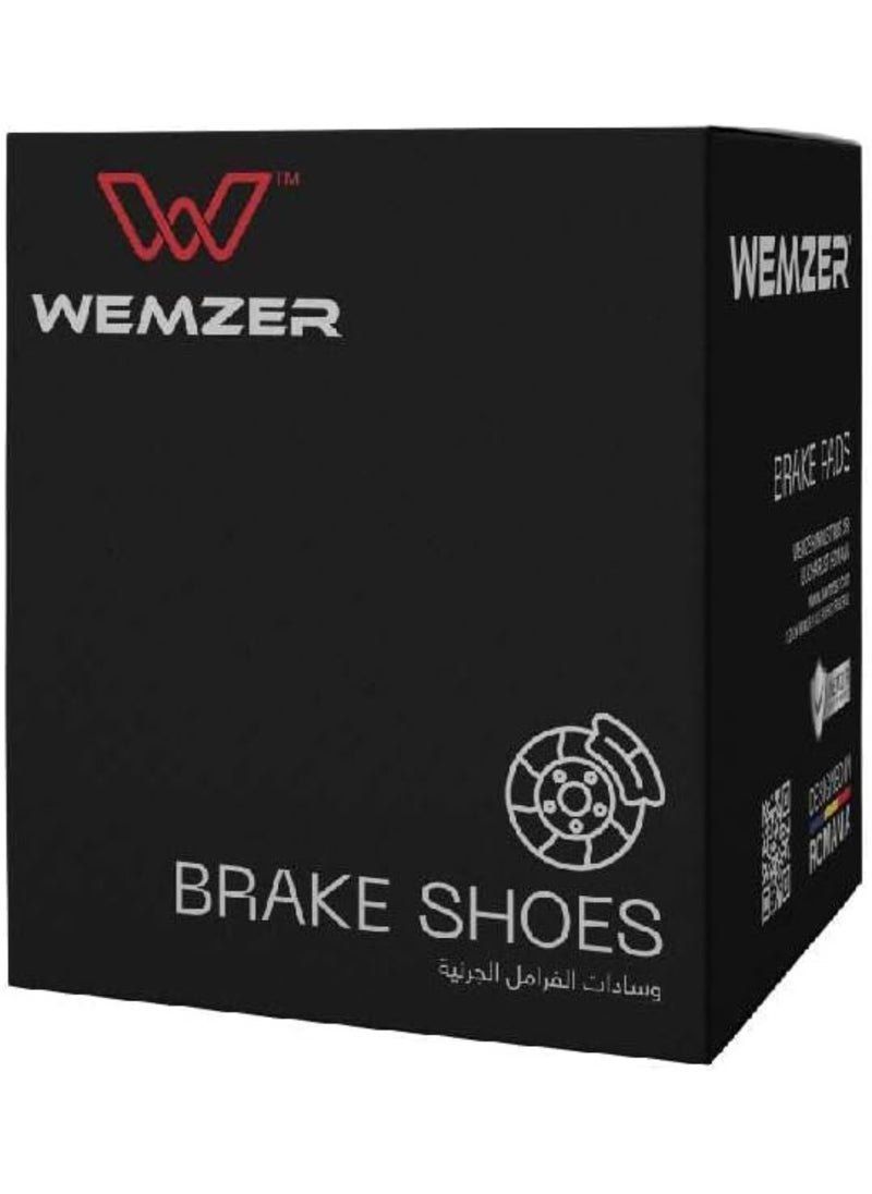 ومزر اندستريز وسمزر | حذاء فرامل بريميوم | 44060-ED026-WZ | متوافق مع: سيتروين، ميتسوبيشي، نيسان، بيجو (تحقق من التوافق في الوصف)  - Image 1