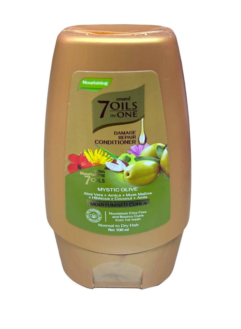 emami 7 Oils In One Damage Repair Conditioner - Mystic Olive - 100ml 