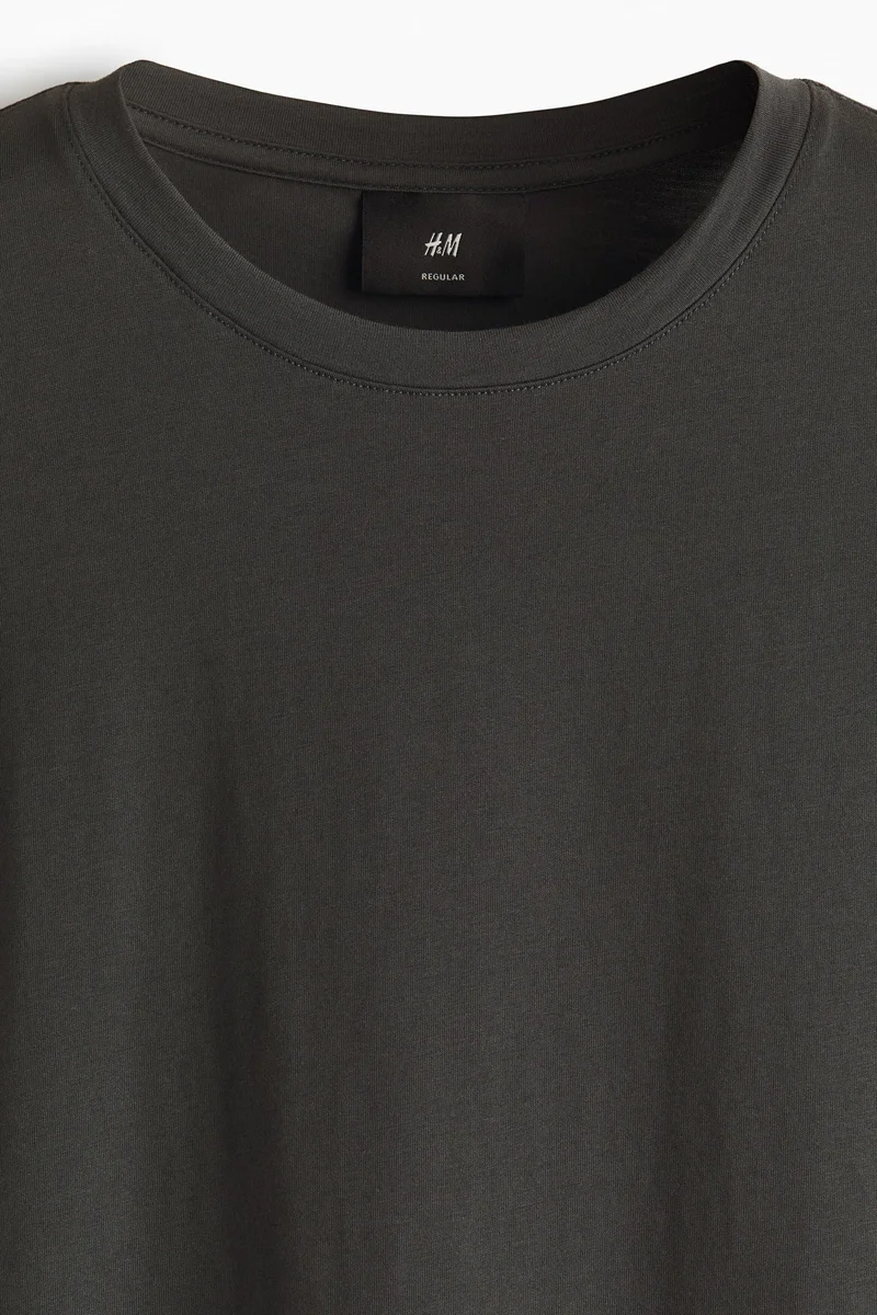 H&M  Regular Fit Pima cotton T-shirt for Men | Best Price UAE