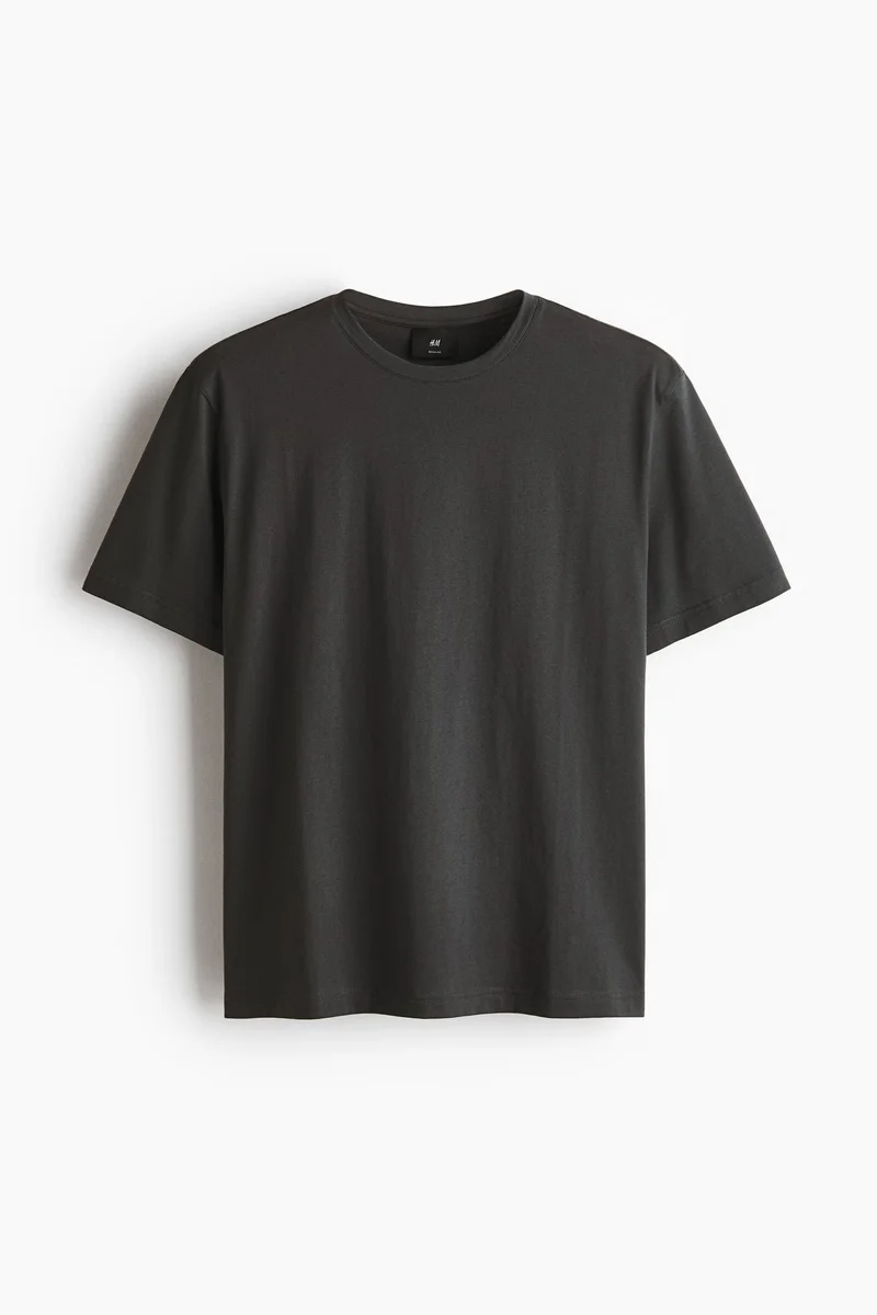 H&M  Regular Fit Pima cotton T-shirt for Men | Best Price UAE