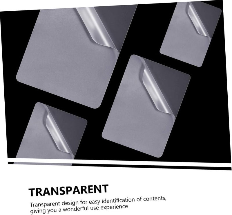 100sheets Lamination Pouches Transparent Thermal Lamination Film for Photos and Documents and Easy to Use - Image 2