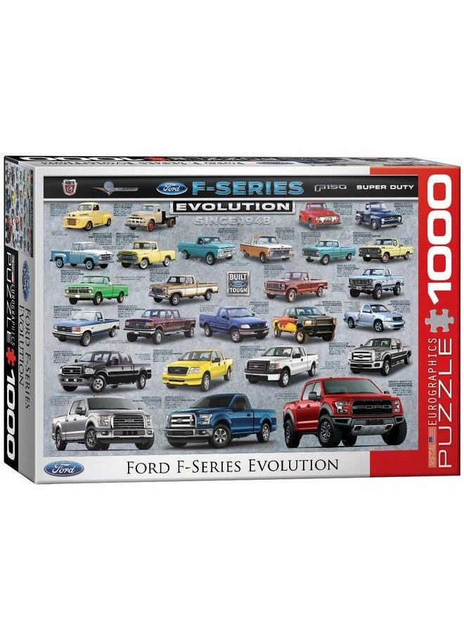 eurographics Ford Fseries Evolution Game Puzzle (1000 Piece)  - Image 2