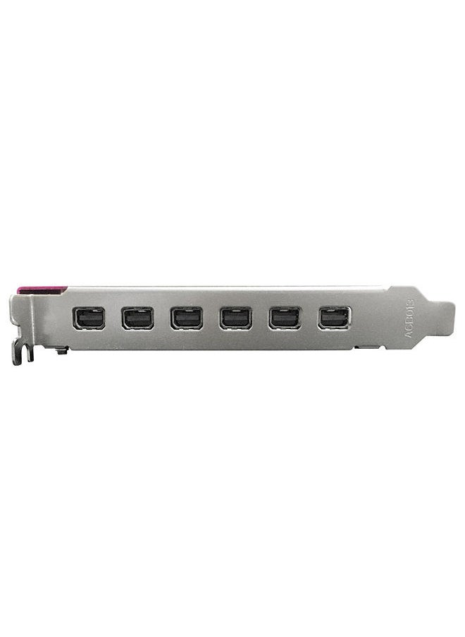 yeston - R7 350 4G D5 6MINIDP 6-screen Graphics Card Support Split Screen Display 700/4500MHz 4G/128bit/GDDR5 with 6 Mini DP Ports - Image 1
