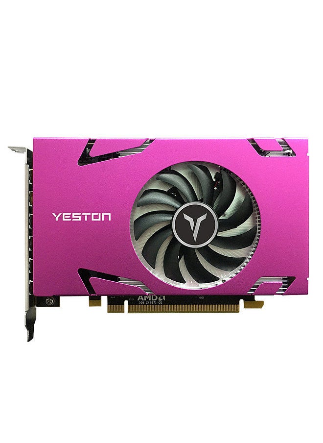 yeston R7 350 4G D5 6MINIDP 6-screen Graphics Card Support Split Screen Display 700/4500MHz 4G/128bit/GDDR5 with 6 Mini DP Ports  - Image 1