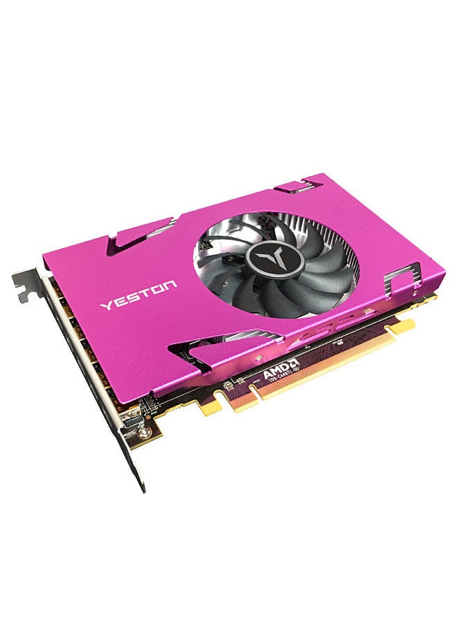 yeston - R7 350 4G D5 6MINIDP 6-screen Graphics Card Support Split Screen Display 700/4500MHz 4G/128bit/GDDR5 with 6 Mini DP Ports - Image 1