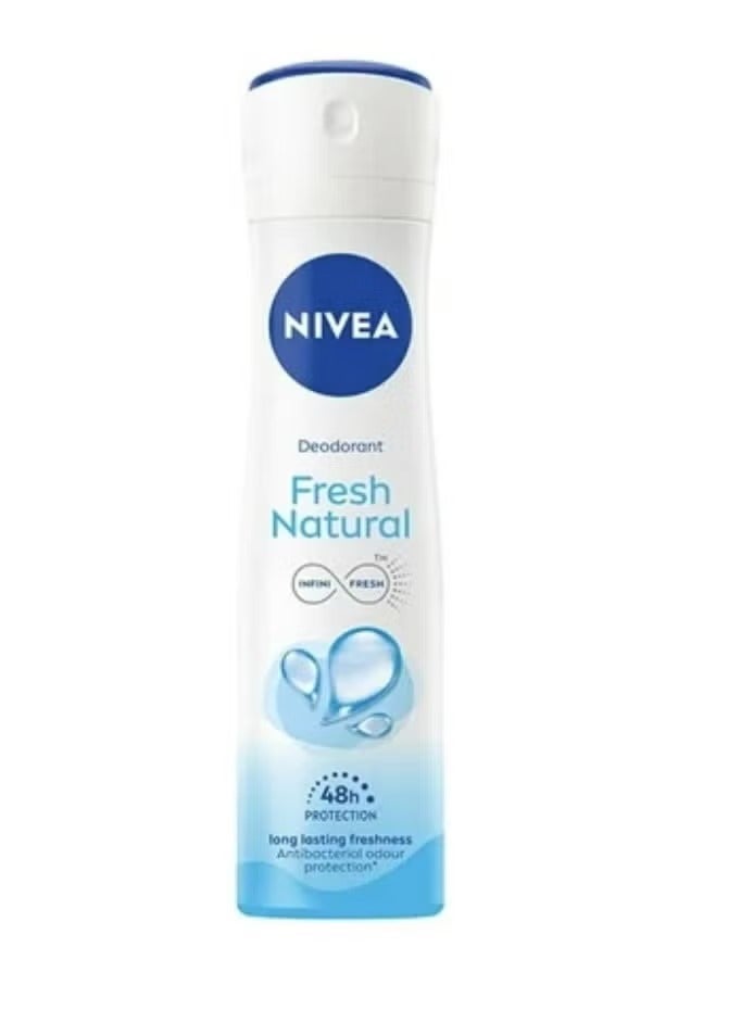Nivea Fresh Natural Antibacterial Deodorant 150ml