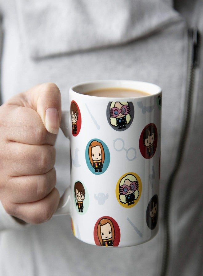 Harry Potter Ceramic Coffee Mug, 11oz - Cute Chibi Character Design - Officially Licensed Merch - Book & Movie Gift for Kids, Teens, Adults - Image 5