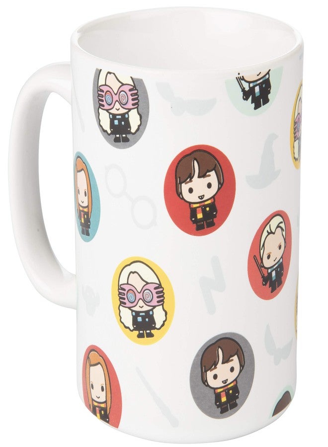 Harry Potter Ceramic Coffee Mug, 11oz - Cute Chibi Character Design - Officially Licensed Merch - Book & Movie Gift for Kids, Teens, Adults - Image 3