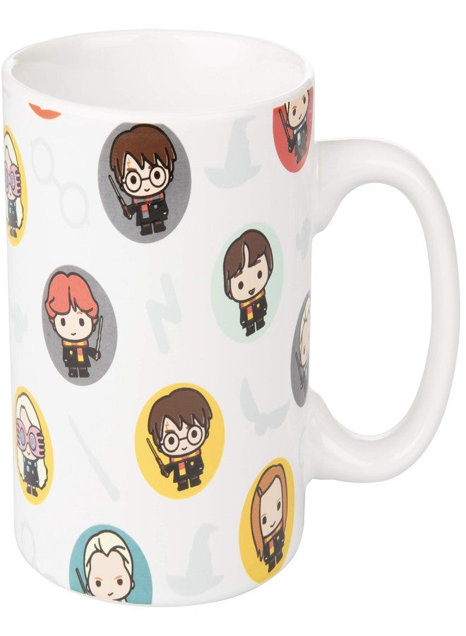 Harry Potter Ceramic Coffee Mug, 11oz - Cute Chibi Character Design - Officially Licensed Merch - Book & Movie Gift for Kids, Teens, Adults - Image 2