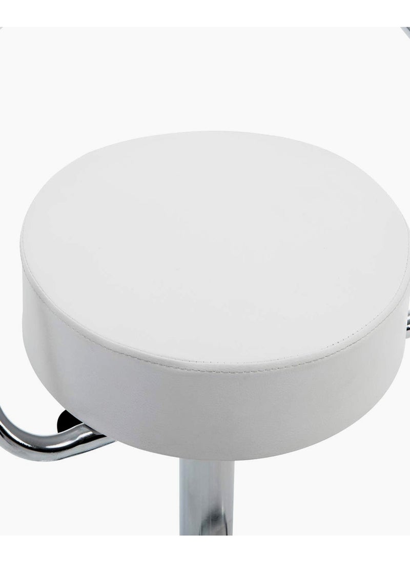 SET OF 2 Bar Stools Modern Counter Height Barstools Adjustable