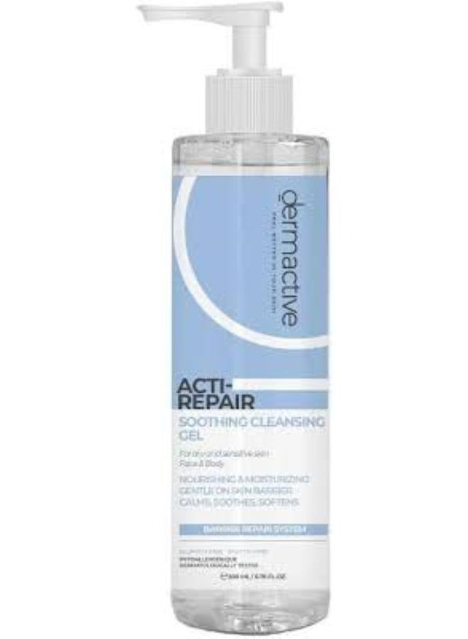DERMACTIVE ACTI REPAIR SOOTHING CLEANSING GEL 200M