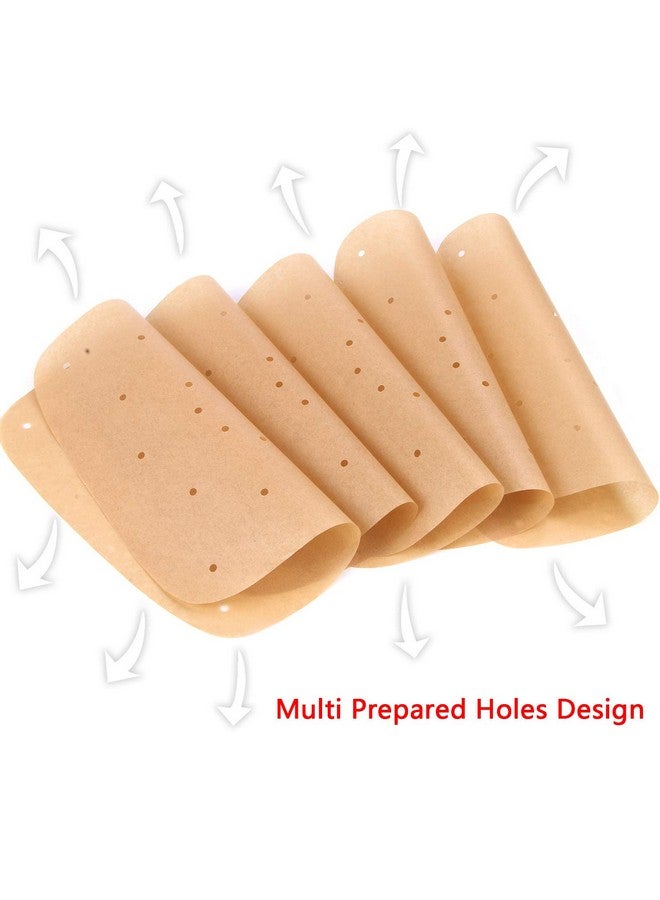 JANYUN 150Pcs 8.5 Inch Air Fryer Parchment Liners Papers Accessories, Square Bamboo Steamer Papers Sheets - Image 4