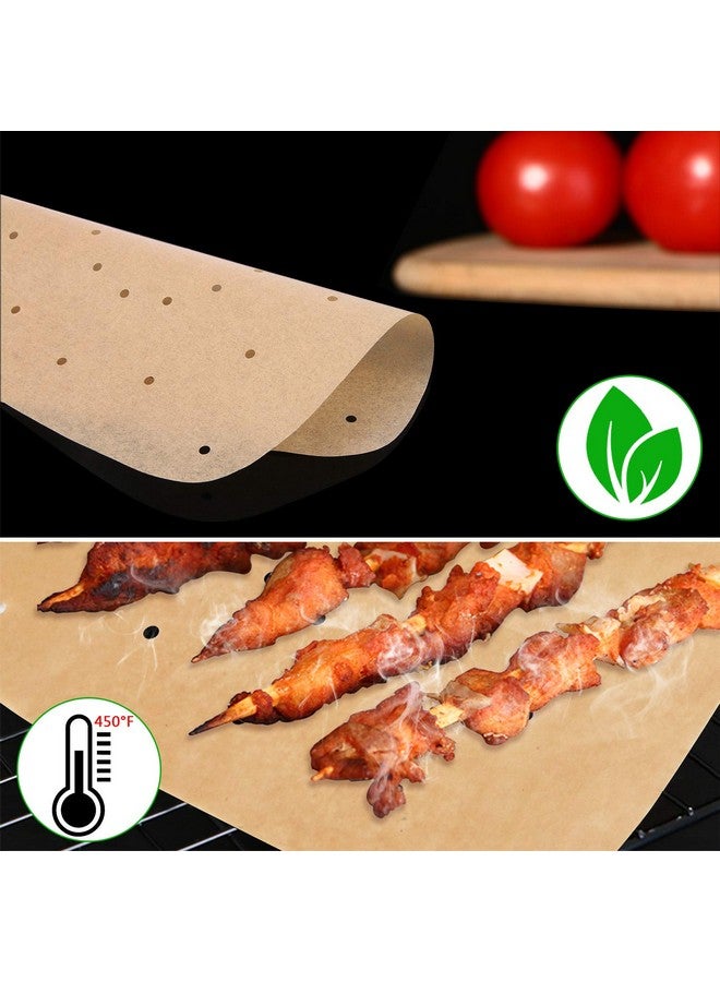 JANYUN 150Pcs 8.5 Inch Air Fryer Parchment Liners Papers Accessories, Square Bamboo Steamer Papers Sheets - Image 5