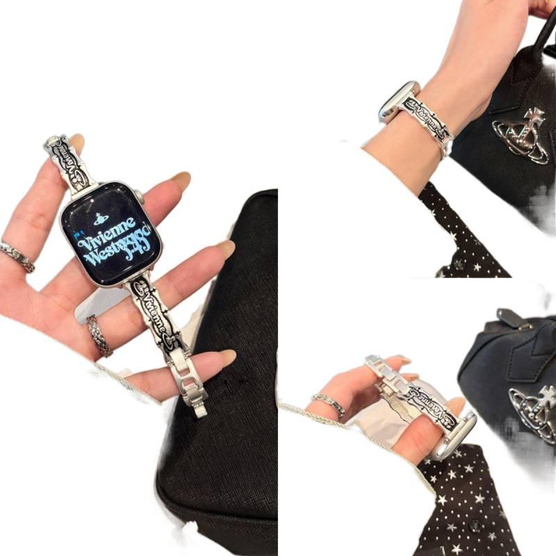 منتج لـ الاستخدام باللون ذهبي Apple Watch and Huawei GT6 and Xiaomi Watc اليومي للساعة الذكية واستبدال السوار والرياضة وتغيير الإطلالة - Image 2