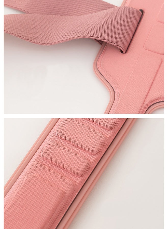 Generic Posture Corrector for Women: Adjustable Lightweight Upper Back Brace for Neck Shoulder & Upper Back Pain Relief - Improve Posture Correct Hunchback Slouching Kyphosis Invisible Under Clothes (Pink, M) - Image 4