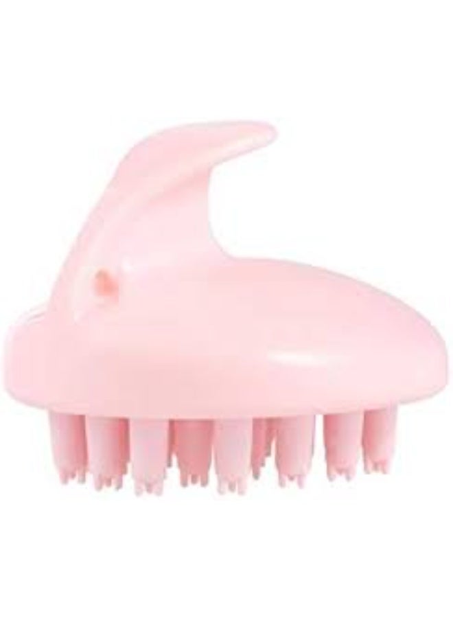 Soft Silicone Scalp Massager Brush – Hair Care Shampoo Brush, Deep Scalp Cleansing, Perfect for Exfoliating Dead Skin and Promoting Scalp Circulation – Daily Use Hair Care Tool for Women and Men – Pink Color - Image 4