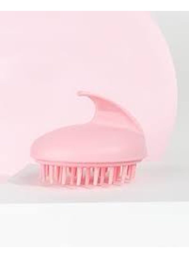 Soft Silicone Scalp Massager Brush – Hair Care Shampoo Brush, Deep Scalp Cleansing, Perfect for Exfoliating Dead Skin and Promoting Scalp Circulation – Daily Use Hair Care Tool for Women and Men – Pink Color - Image 3