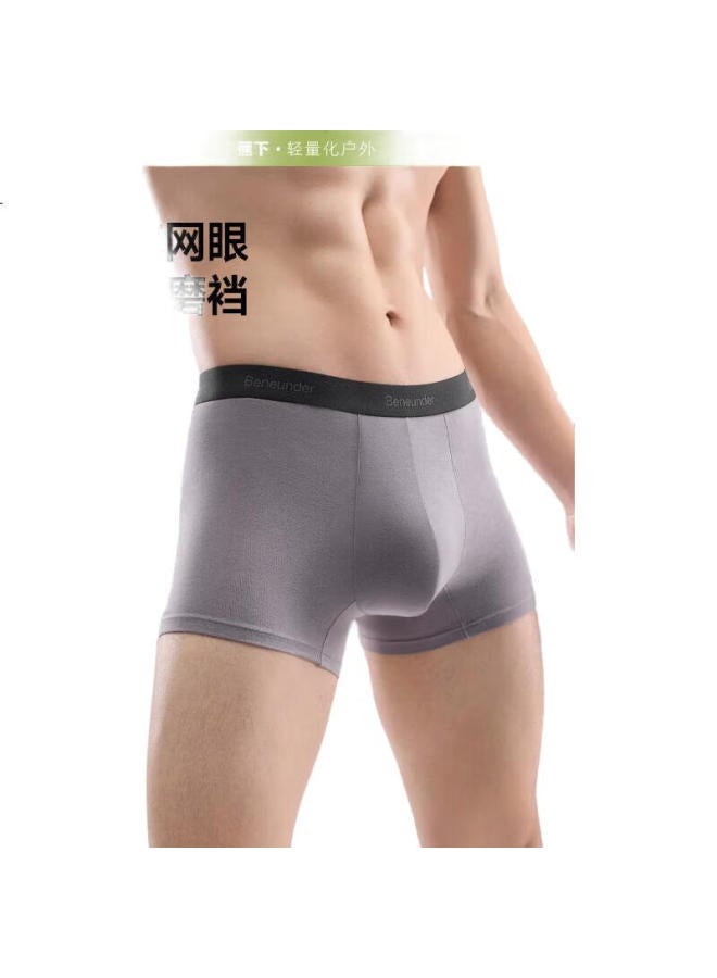 Beneunder Men'S Modal Antibacterial Underwear Boxer Briefs Square Leg Breathable Father'S Day Gift For Dad - Image 2