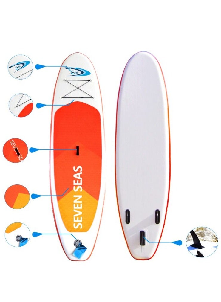 SS WATER SPORTS 2024 Red Sunshine Stand Up Paddle Board 12.6Ft X 32 X 6Inch  - Image 2