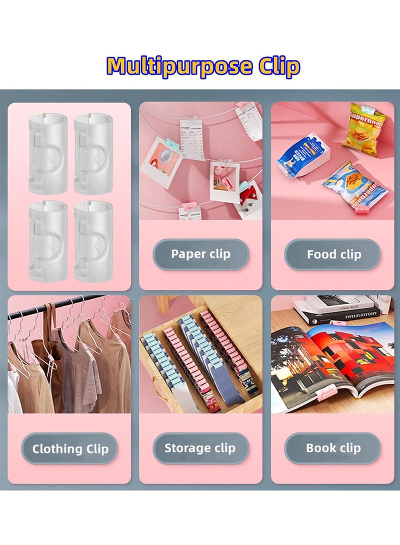20 PCS Bed Sheet Fasteners Clips Adjustable Bedsheet Grippers Holder For Mattress Duvet Comforter Clips Food Paper Clothing Cable Organizer Clips Bedding Home Office Must Have Accessories Tool - Image 3