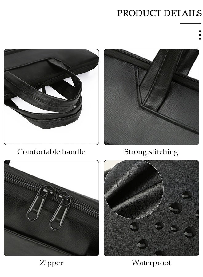 DUNISO Laptop Bag 15 Inch Laptop Briefcase Large Waterproof Laptop Case for Men Women Business Office Work Computer Bag - Image 4