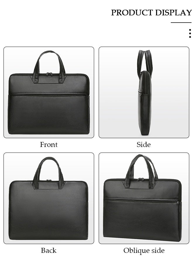 DUNISO Laptop Bag 15 Inch Laptop Briefcase Large Waterproof Laptop Case for Men Women Business Office Work Computer Bag - Image 5