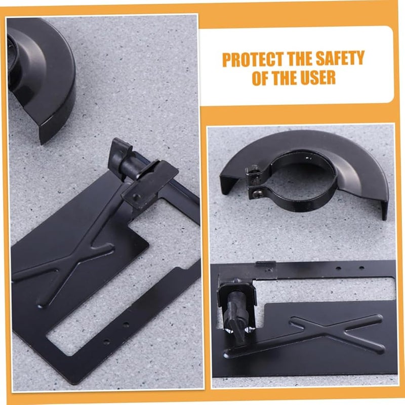 Angle Grinder Safety Guard Protective Cover Cutting Bracket 1 Set Easy Installation - Image 5