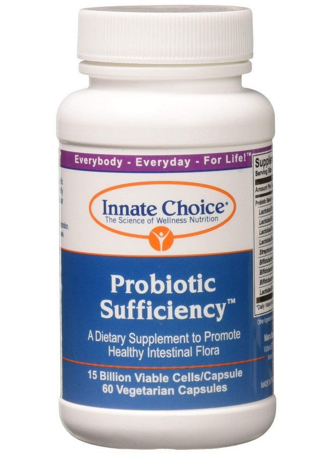 Innate Choice Probiotic Sufficiency, 60 vegetarian capsules - Image 1
