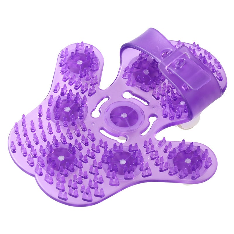 Palm Shaped Massage Glove: 9 Rolling Balls, 360-Degree Rotation - Muscle Pain Relief Body Massager for Full-Blood Circulation, Skin Activation, Home & On-the-Go Use - Image 1