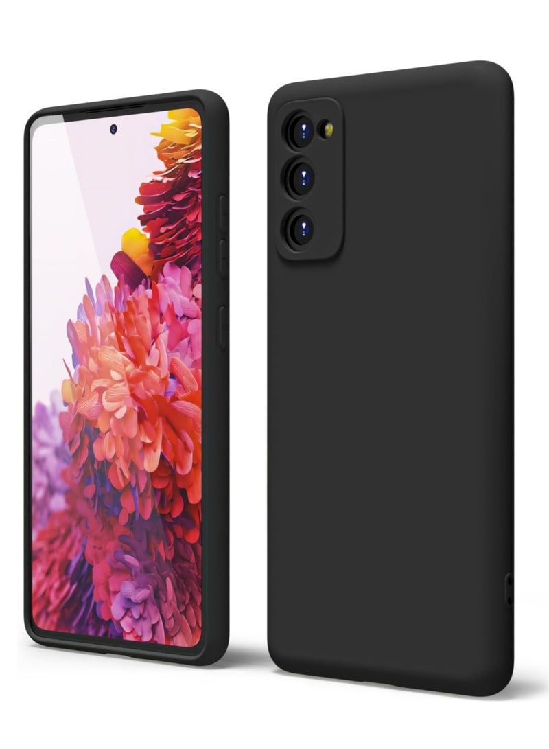 BORTONY Galaxy S20 FE Cover Soft Liquid Silicone Camera Protected Case - Image 1