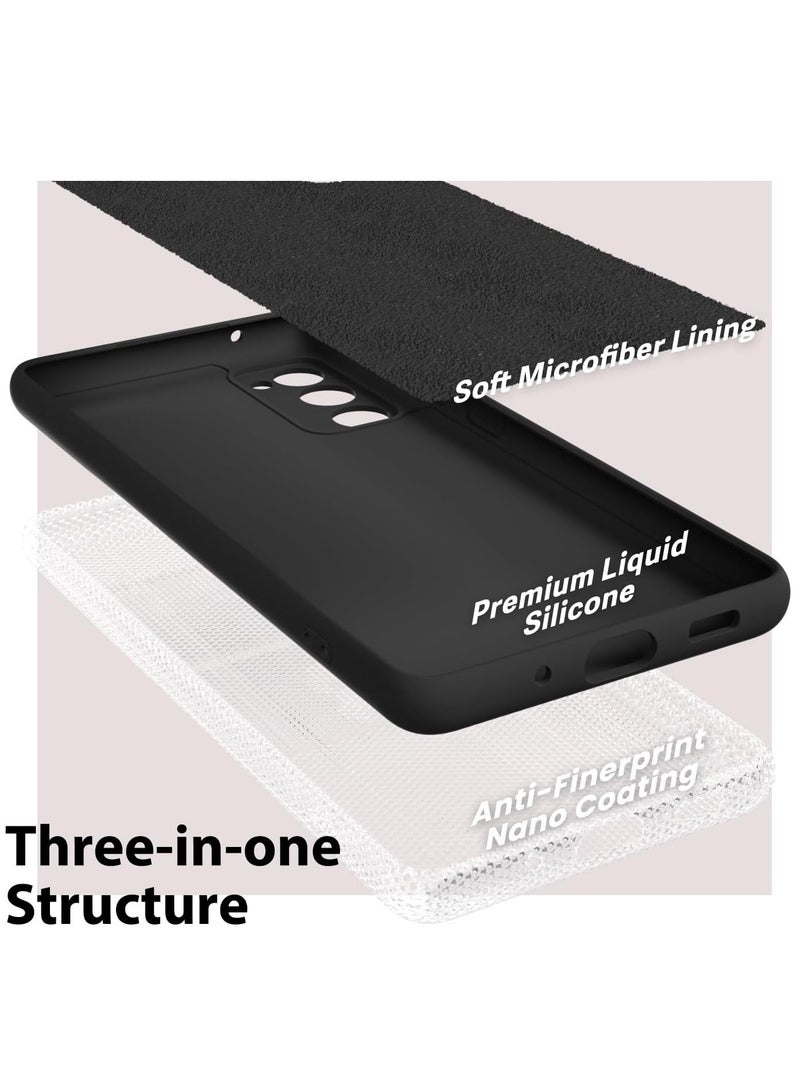 BORTONY Galaxy S20 FE Cover Soft Liquid Silicone Camera Protected Case - Image 5