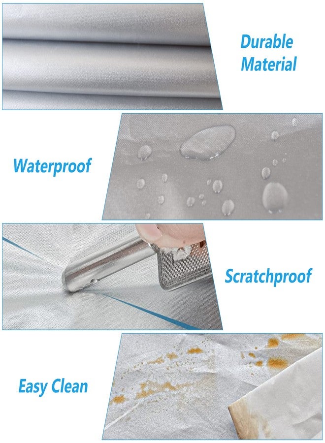 SEAZEN Car Cover Waterproof All Weatherï¼Å’Full car Covers UV Protection/Snowproof/Dustproofï¼Å’Universal car Cover 2 Layer with Zipperï¼Ë†201" L x 70" W x 47" Hï¼â€° - Image 3