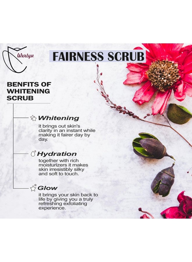 Licorice & Rose Fairness Face Scrub | Improves Skin Texture and Tone (100Gm) Pack of 1 - Image 5
