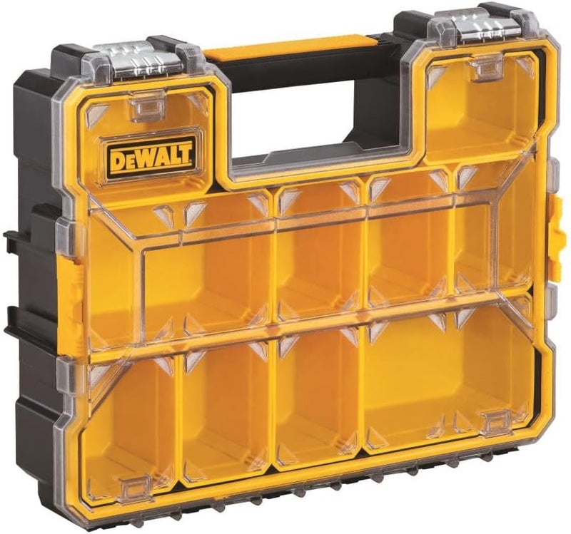 DEWALT Small Parts Organizer Hardware Storage Box with Removable Dividers 10Compartment DWST14825 - Image 3