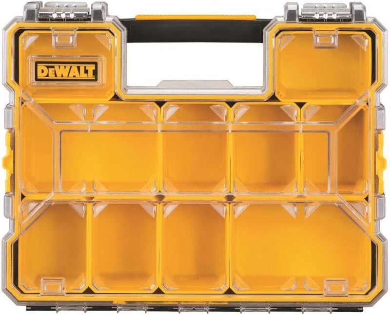 DEWALT Small Parts Organizer Hardware Storage Box with Removable Dividers 10Compartment DWST14825 - Image 2