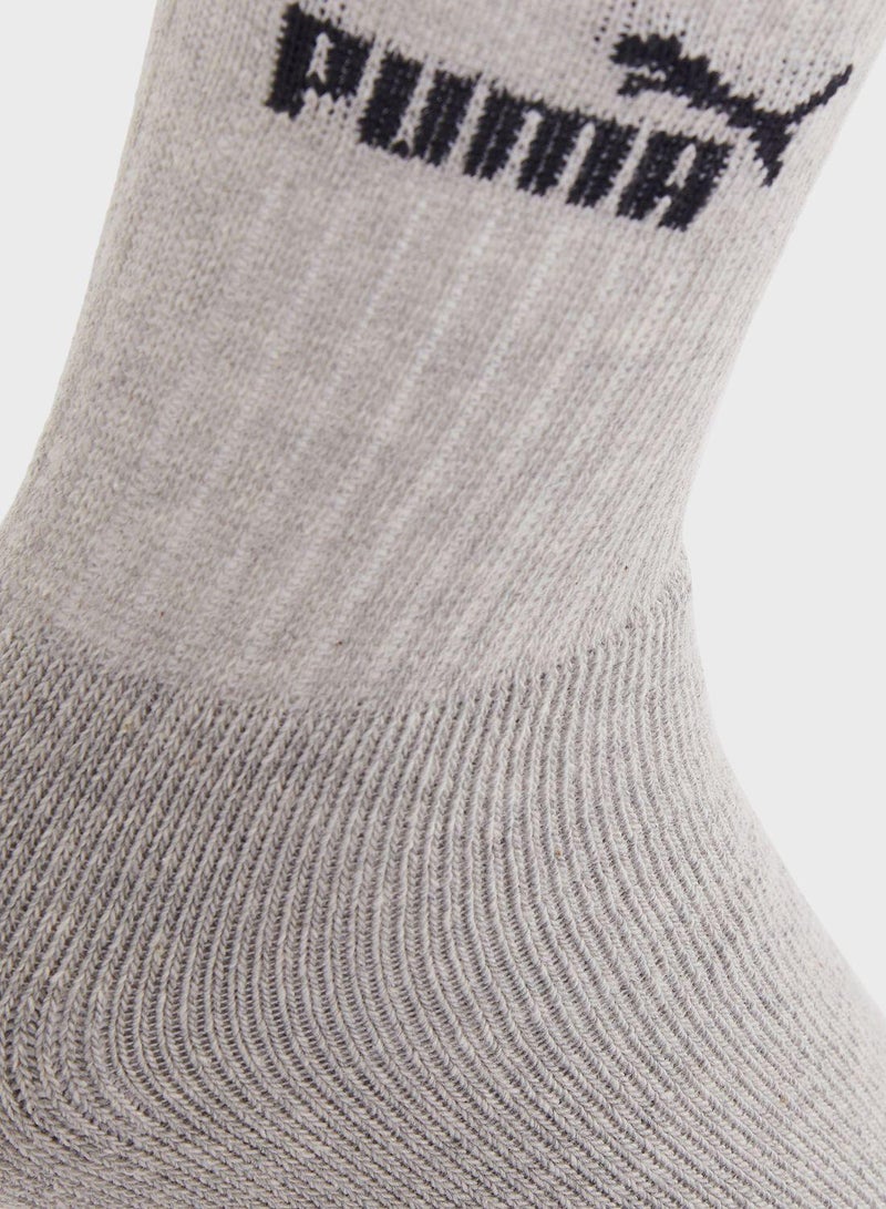 PUMA 3 Pack Elements Crew Socks - Image 4